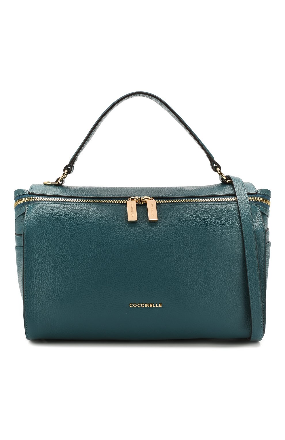 Сумка atsuko COCCINELLE зеленого цвета по цене 36700 руб., арт. E1 EHA 18 01 01, фото 6 Сумка atsuko COCCINELLE, арт. E1 EHA 18 01 01, фото 6