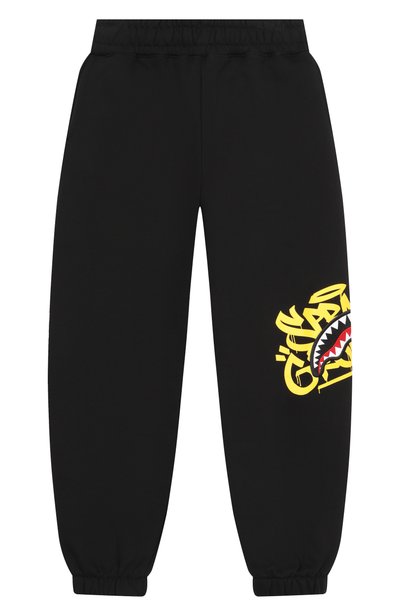 Хлопковые джоггеры SPRAYGROUND, арт. SPY1501GBLK/SPRAYGR0UND TAG BAGGY PANTS BLACK