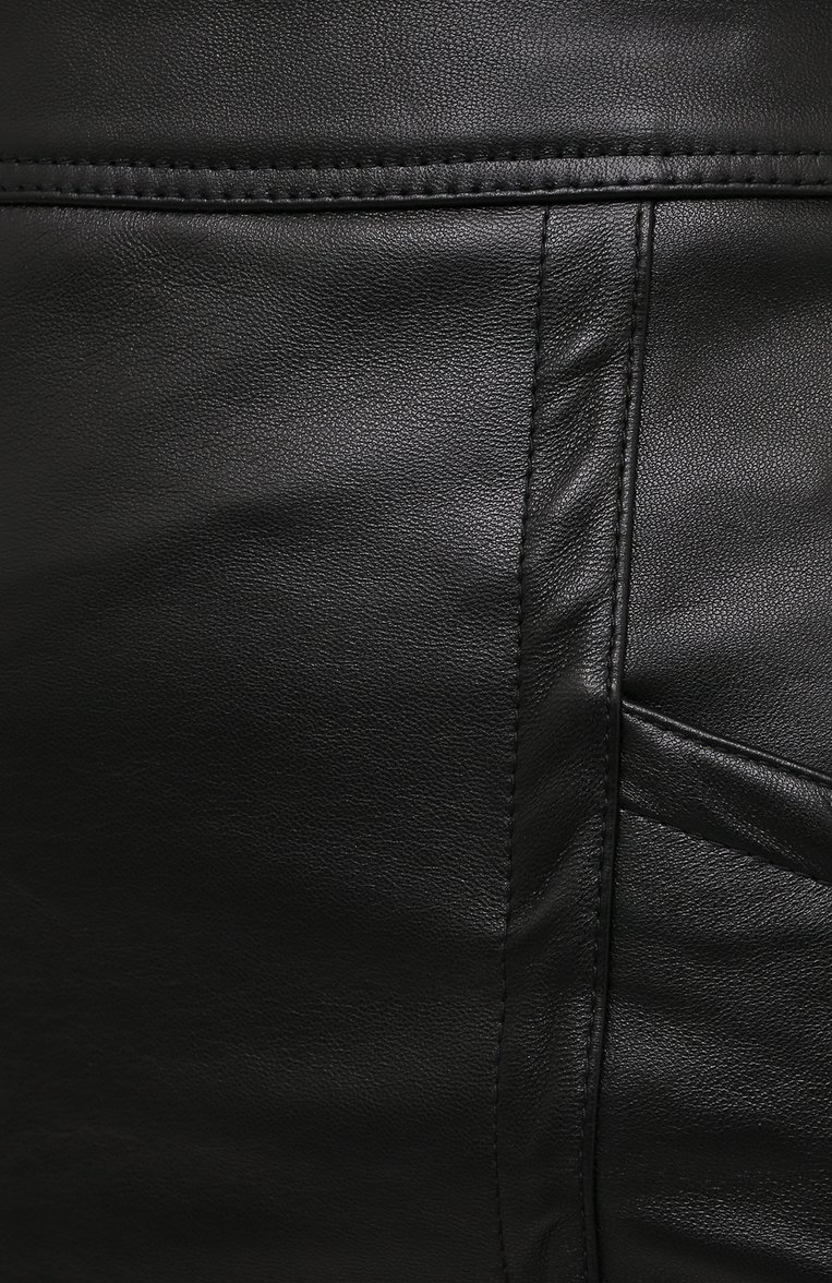 Кожаная юбка SAINT LAURENT, арт. 644258/YC2ZZ, фото 1