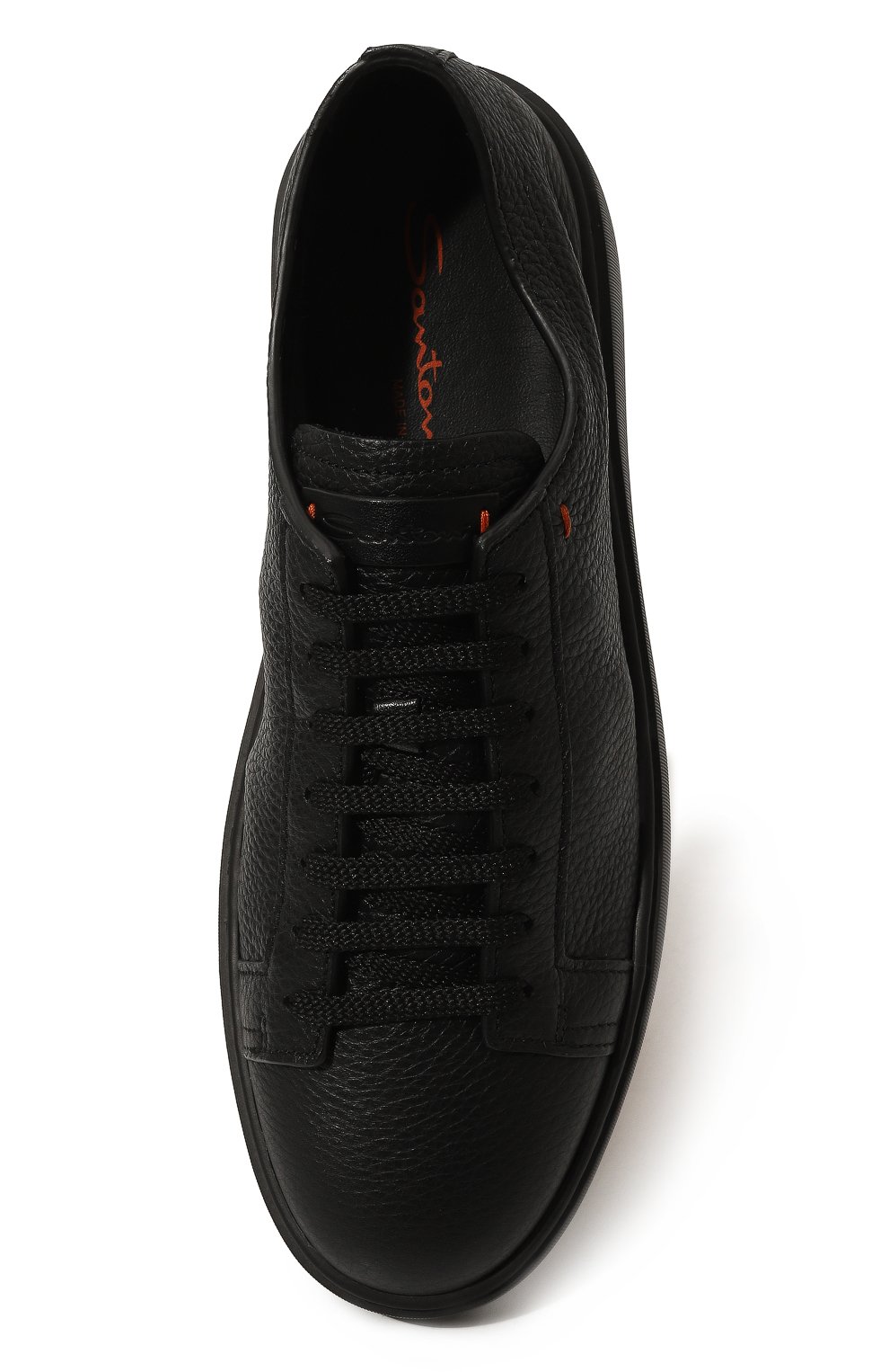 Кожаные кеды cleanic SANTONI, арт. MBCG21571NEANMMD, фото 6