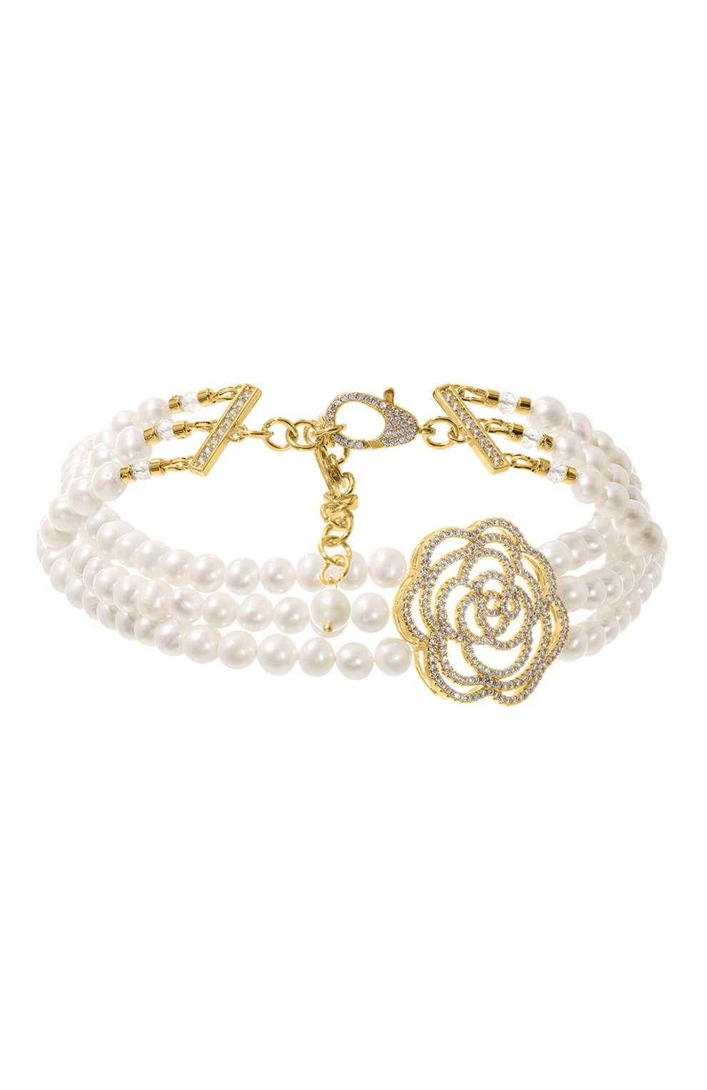 Колье golden camelia BLUEJAY разноцветного цвета по цене 30800 руб., арт. BJ - CMG, фото 3 Колье golden camelia BLUEJAY, арт. BJ - CMG, фото 3