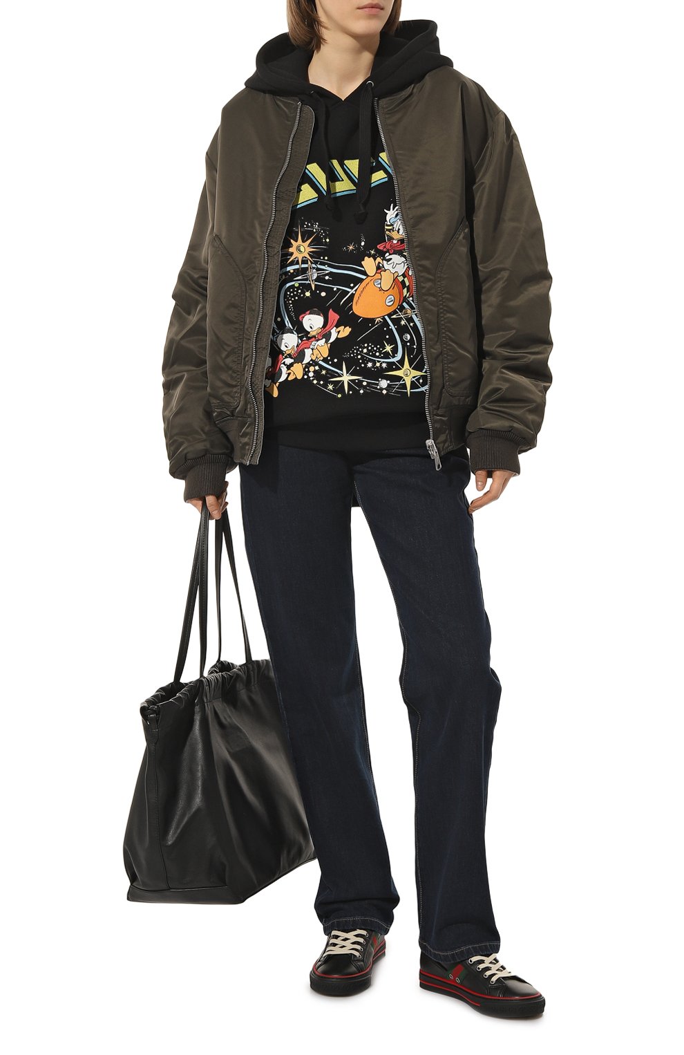 Хлопковое худи disney x gucci GUCCI, арт. 615061 XJDC6, фото 2