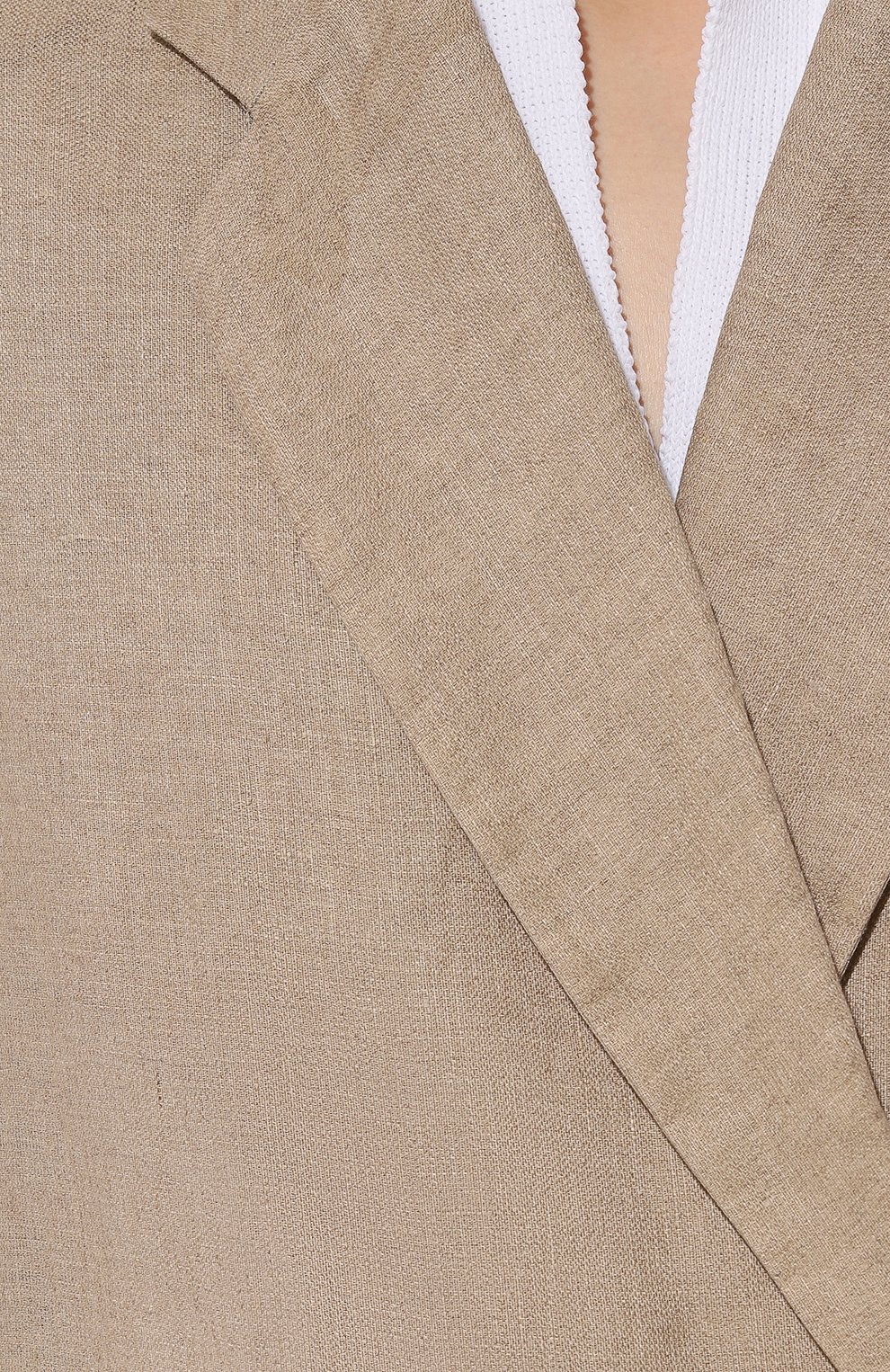 Льняное пальто BRUNELLO CUCINELLI, арт. MH5589705, фото 5