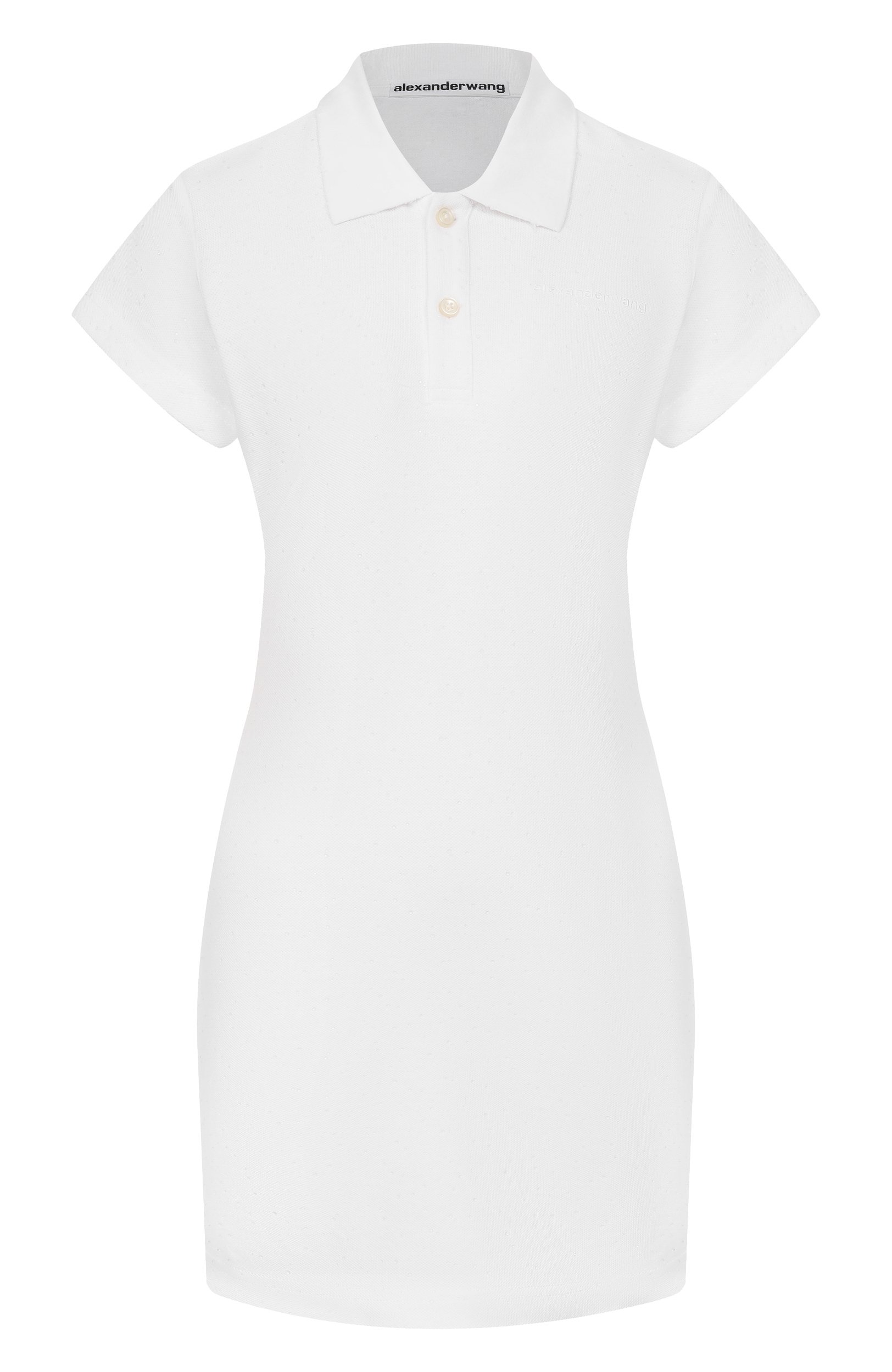 Хлопковое платье ALEXANDER WANG белого цвета по цене 86900 руб., арт. 1CC3266040, фото 1 Хлопковое платье ALEXANDER WANG, арт. 1CC3266040, фото 1