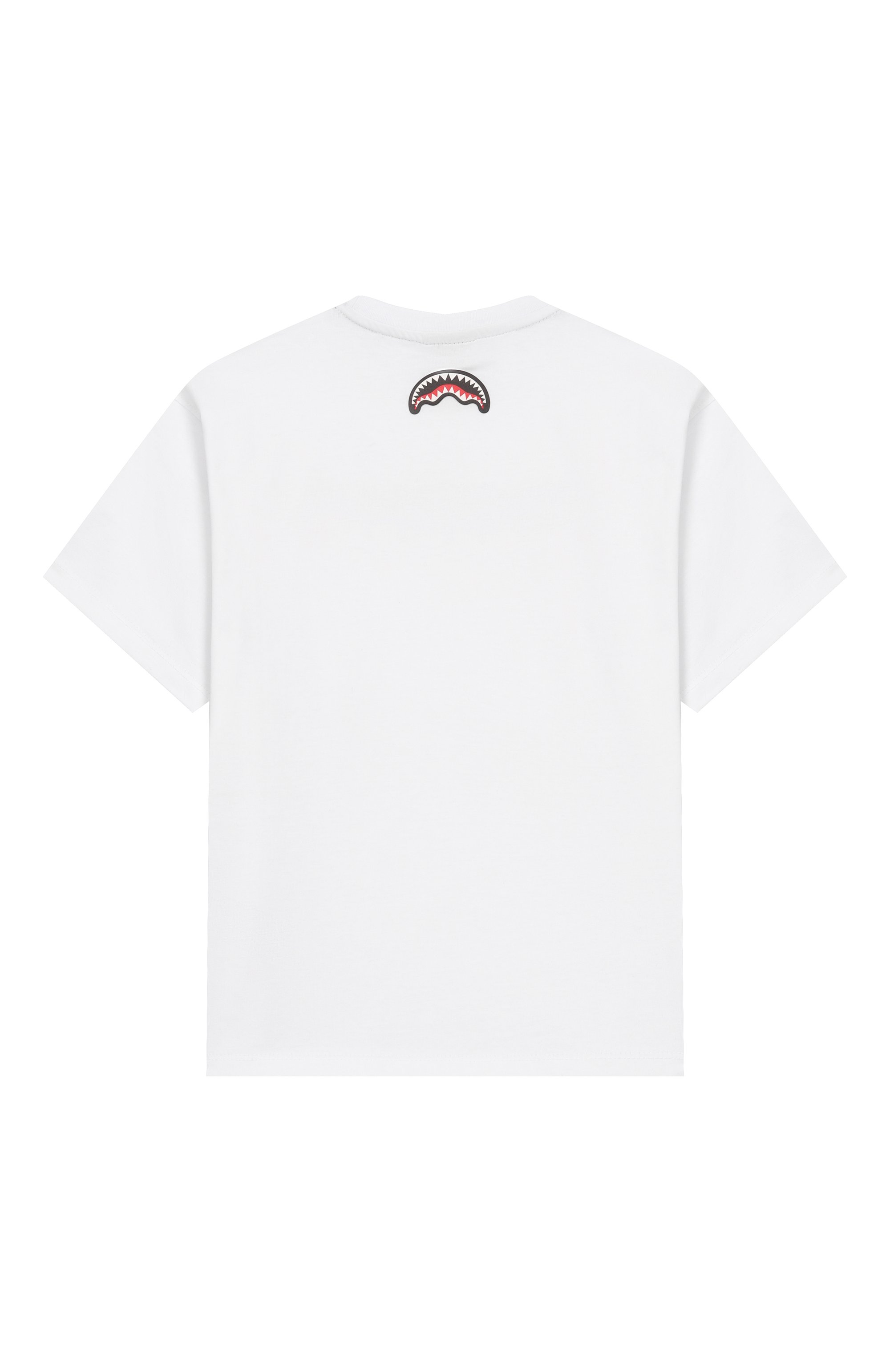 Хлопковая футболка SPRAYGROUND, арт. SPY1436WHT/MAKES THE W0RLD G0 R0UND WHITE 0VER T-S, фото 2