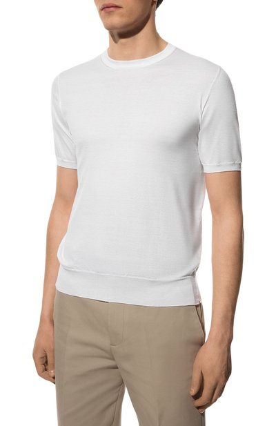 Джемпер из хлопка и кашемира FIORONI, арт. MK18609A4, фото 3