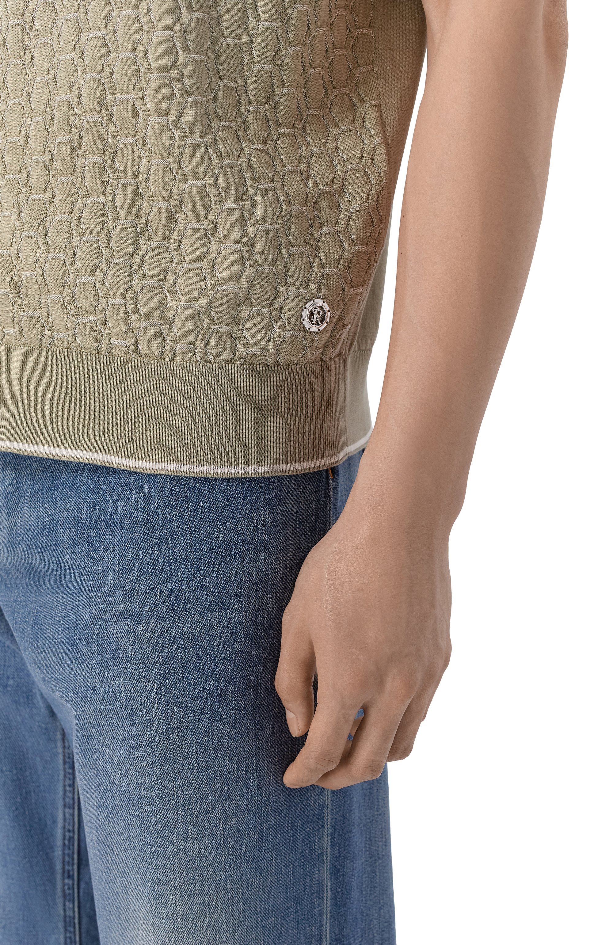 Рубашка из шелка и хлопка STEFANO RICCI, арт. K818109PAM/F26175, фото 5