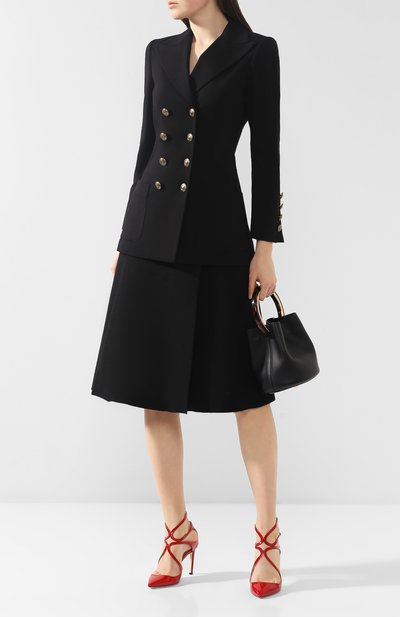 Лаковые туфли lancer 85 JIMMY CHOO красного цвета по цене 78850 руб., арт. LANCER 85/PAT, фото 2 Лаковые туфли lancer 85 JIMMY CHOO, арт. LANCER 85/PAT, фото 2