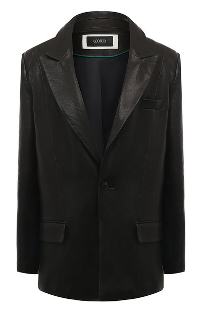 Кожаный жакет GOOROO, арт. LJT001-6000-900-FW24, фото 1