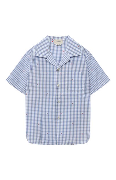 Хлопковая рубашка GUCCI, арт. 600374 XWAHR