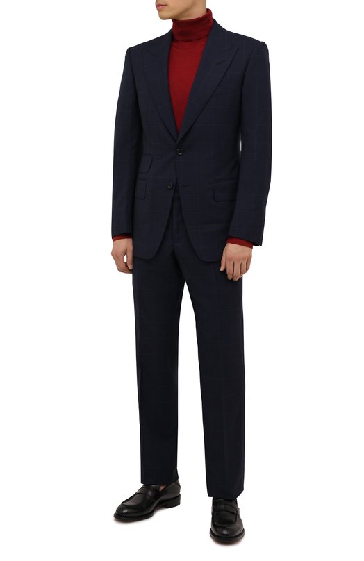 Водолазка из кашемира и шелка Zegna UYJ00/120 Красный  UYJ00/120 Фото 2