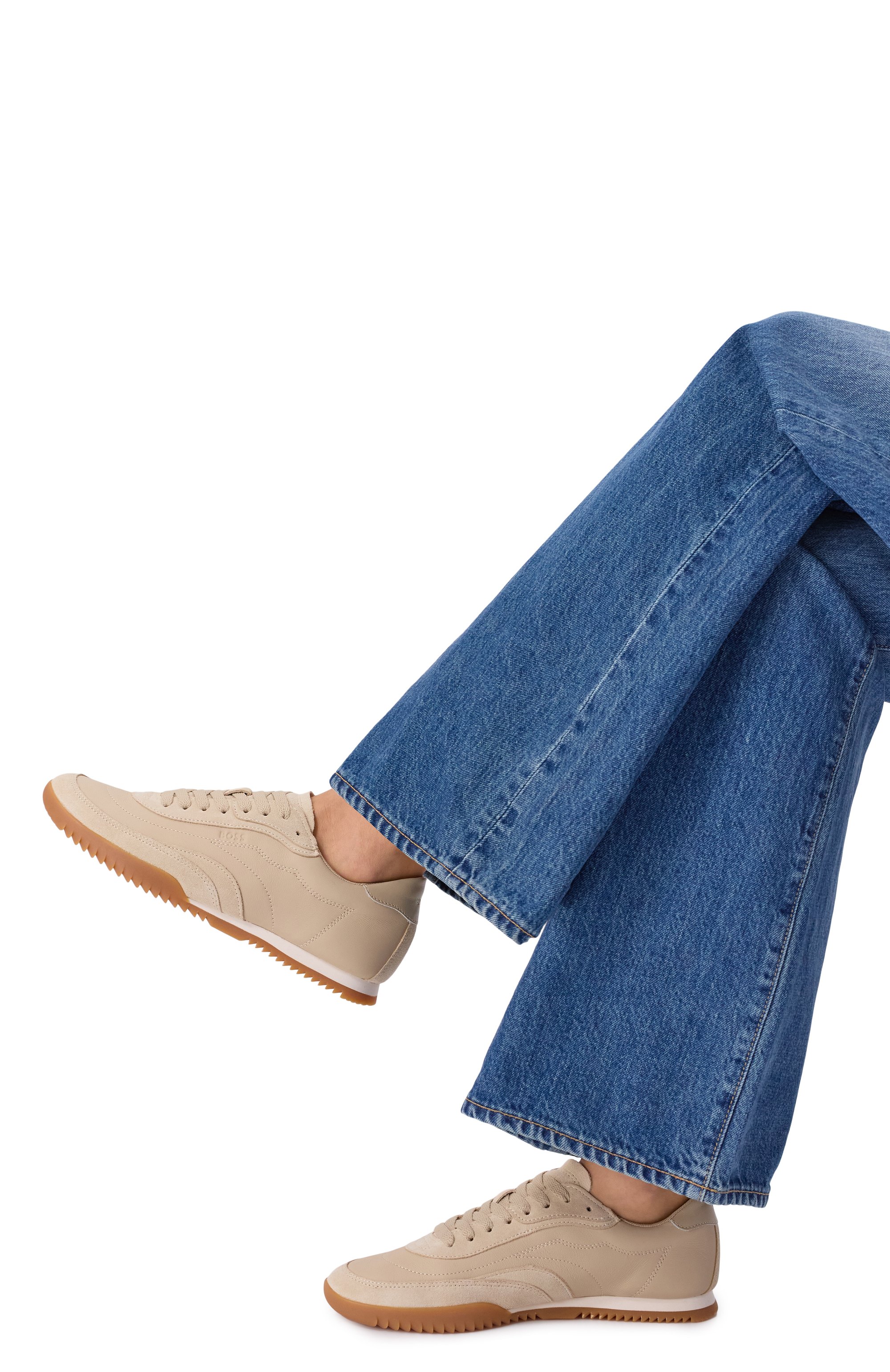 Кожаные кроссовки carlynn BOSS, арт. 50552462, фото 2