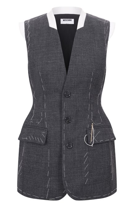 Женский шерстяной жилет MOSCHINO, арт. A1001/5417