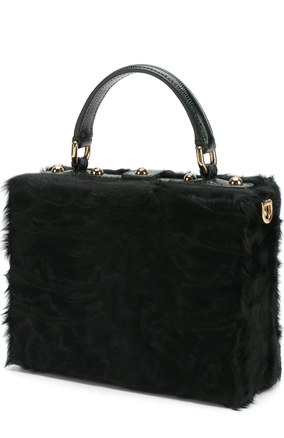 Сумка dolce box с меховой отделкой DOLCE & GABBANA, арт. BB5970/AV181, фото 3