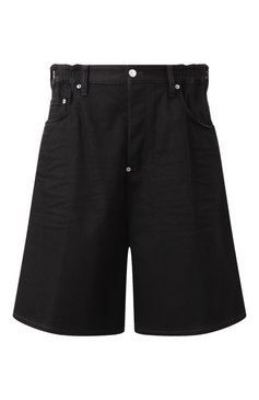 Мужские джинсовые шорты DSQUARED2 черного цвета, арт. S79MU0072/S30564 | Фото 1 (Длина Шорты М: Ниже колена; Материал внешний: Деним, Хлопок; Принт: Без принта; Кросс-КТ: Деним; Случай: Повседневный; Стили: Кэжуэл; Автоматизация ТО: Проставлено; Автоматизация состава: Проставлено)