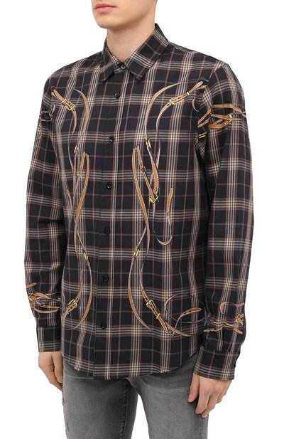 Хлопковая рубашка AMIRI, арт. W0M04615PD, фото 3