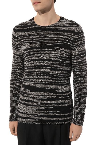 Хлопковый свитер HANNES ROETHER, арт. S010LIST.1017, фото 3