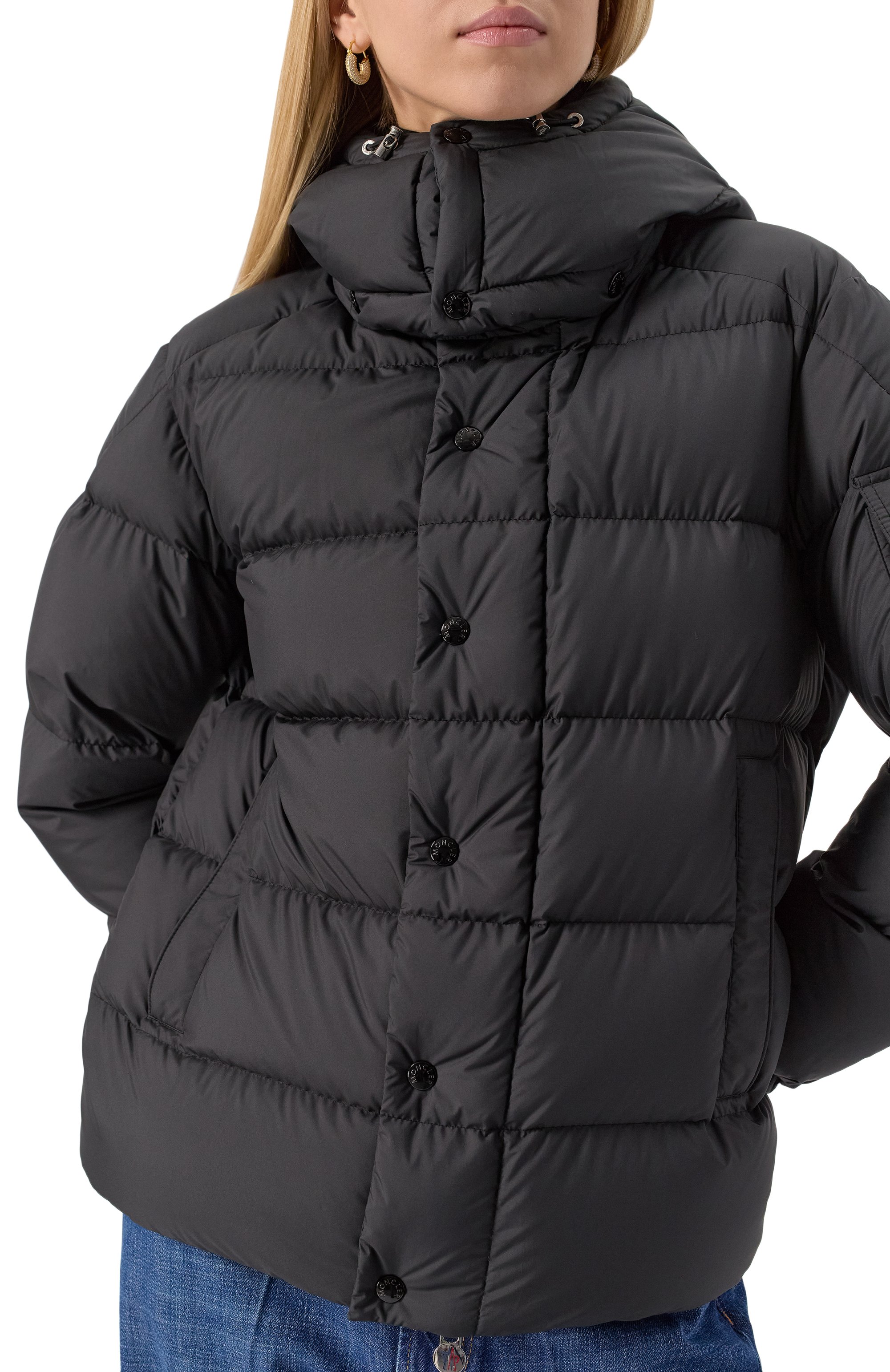 Пуховик maya MONCLER, арт. 1A001-69-54A81, фото 5