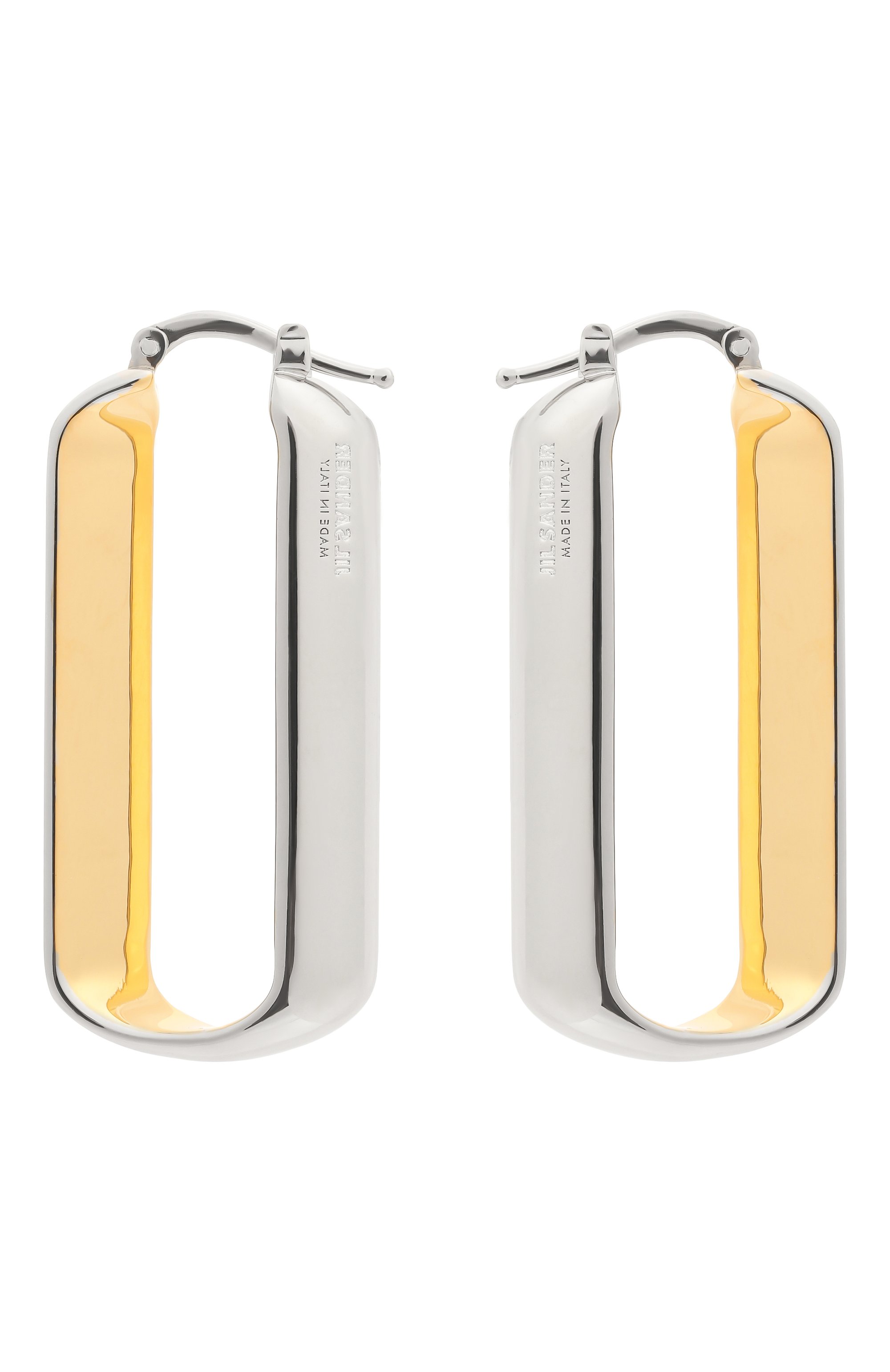 Серьги JIL SANDER разноцветного цвета по цене 55750 руб., арт. J11VG0322 P6959, фото 1 Серьги JIL SANDER, арт. J11VG0322 P6959, фото 1