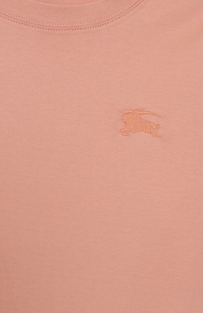 Хлопковая футболка BURBERRY, арт. 8108050, фото 3