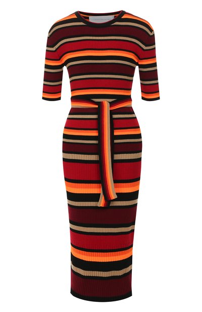 Женское платье с поясом VICTORIA, VICTORIA BECKHAM, арт. W2419KDR000324A