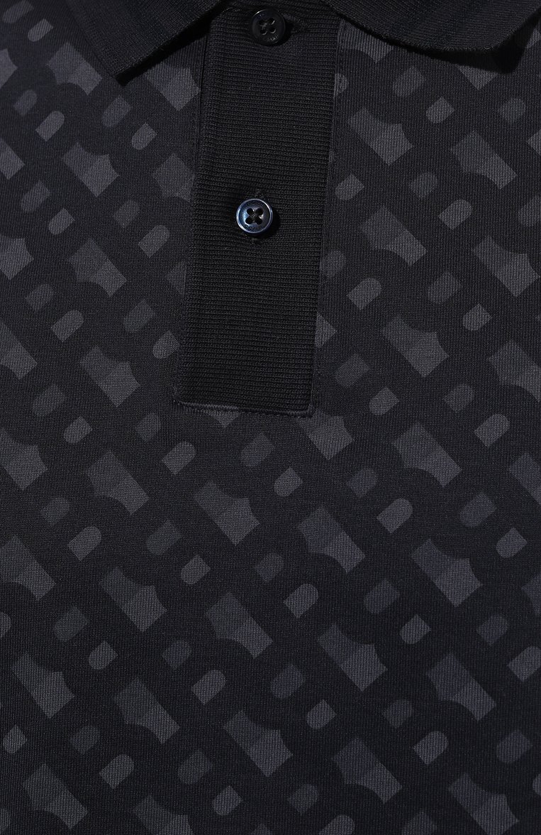 Хлопковое поло BOSS, арт. 50486168, фото 5