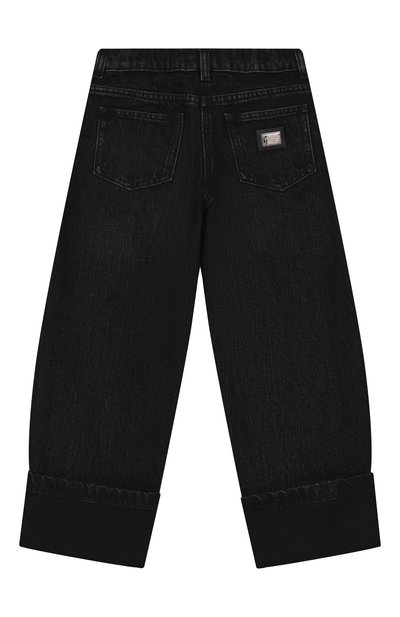 Джинсы DOLCE & GABBANA черного цвета по цене 53850 руб., арт. L52F99/LDD67_001, фото 2 Джинсы DOLCE & GABBANA, арт. L52F99/LDD67_001, фото 2