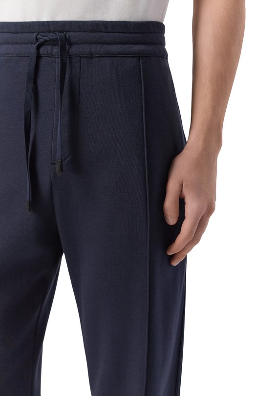 Хлопковые брюки Canali T0941/MJ02447 Синий  T0941/MJ02447 Фото 5