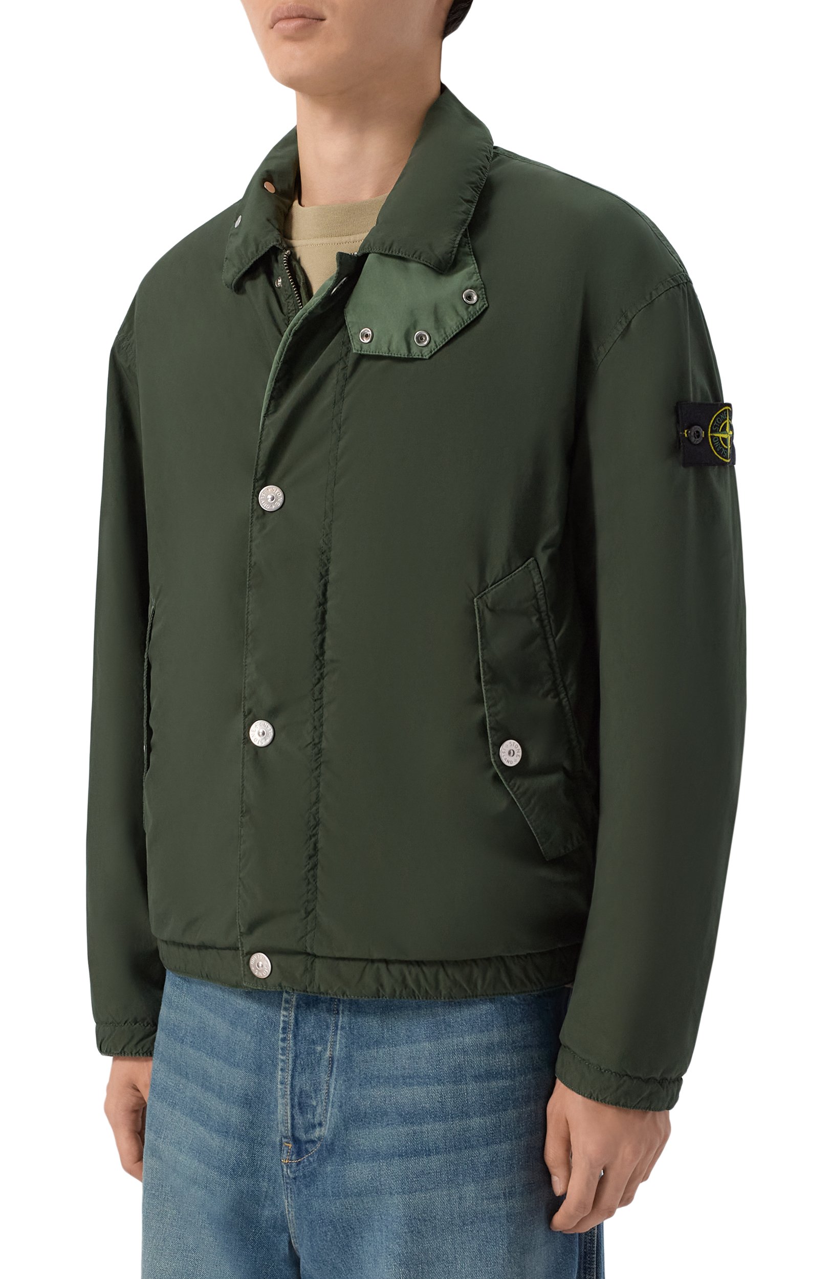 Куртка STONE ISLAND зеленого цвета по цене 132000 руб., арт. K2S15Q100015/S0042, фото 3 Куртка STONE ISLAND, арт. K2S15Q100015/S0042, фото 3