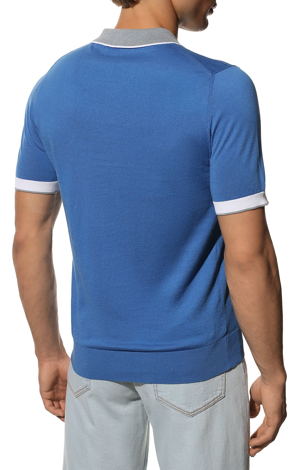 Хлопковое поло ANDREA CAMPAGNA, арт. P22-104, фото 4