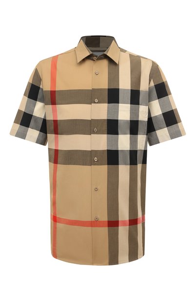 Мужская хлопковая рубашка BURBERRY, арт. 8079591