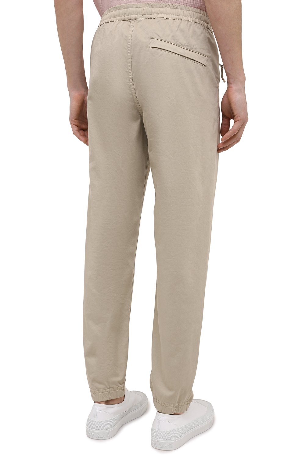 Джоггеры из хлопка и шерсти STONE ISLAND, арт. 7415317F2, фото 4