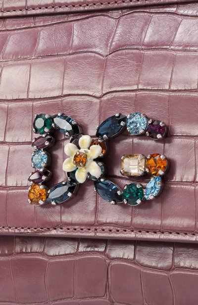 Сумка sicily micro из кожи аллигатора DOLCE & GABBANA, арт. BB6271/B2DH2/AMIS, фото 3