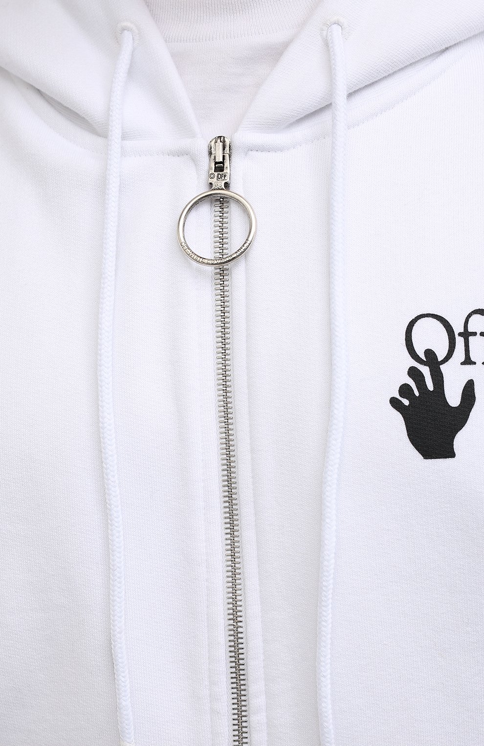 Хлопковая толстовка OFF-WHITE, арт. 0MBE001F21FLE009, фото 5