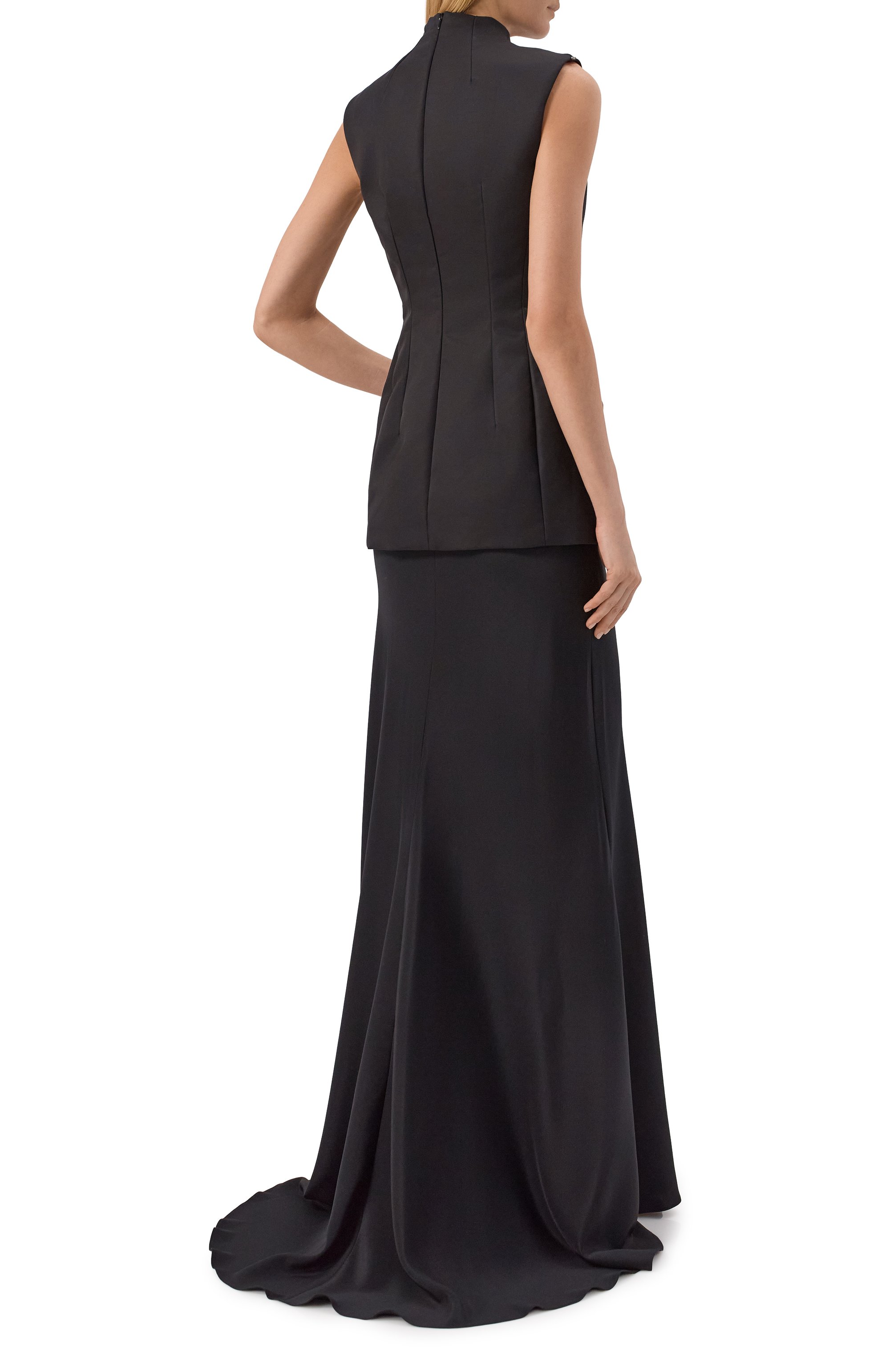 Комбинированное платье SPORTMAX, арт. CILEN001, фото 3