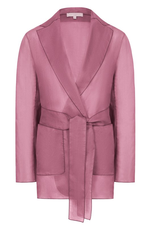 Шелковый жакет Antonelli Firenze L3887Q/256 Розовый L3887Q/256