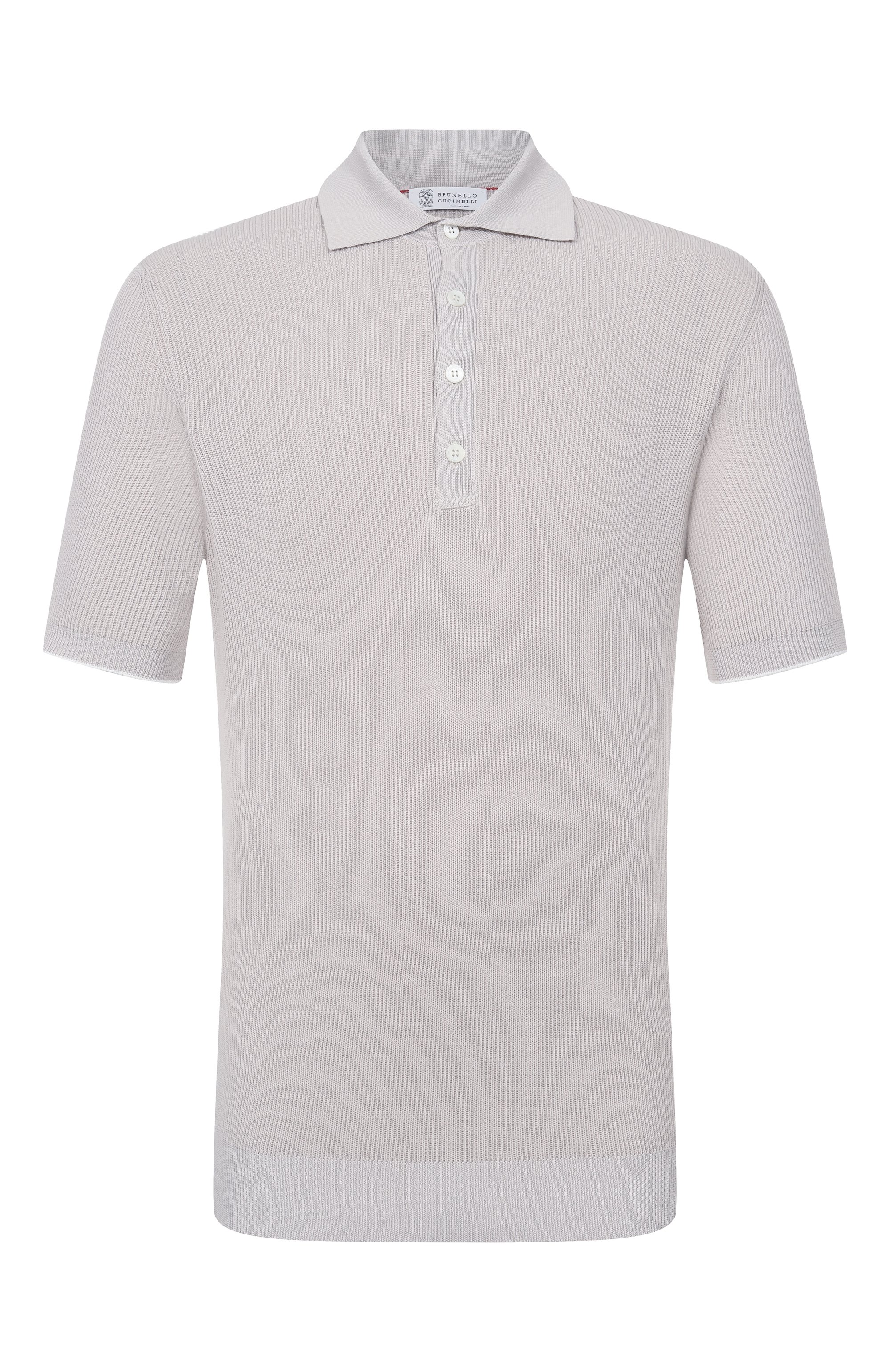 Хлопковое поло BRUNELLO CUCINELLI, арт. M29400025, фото 1