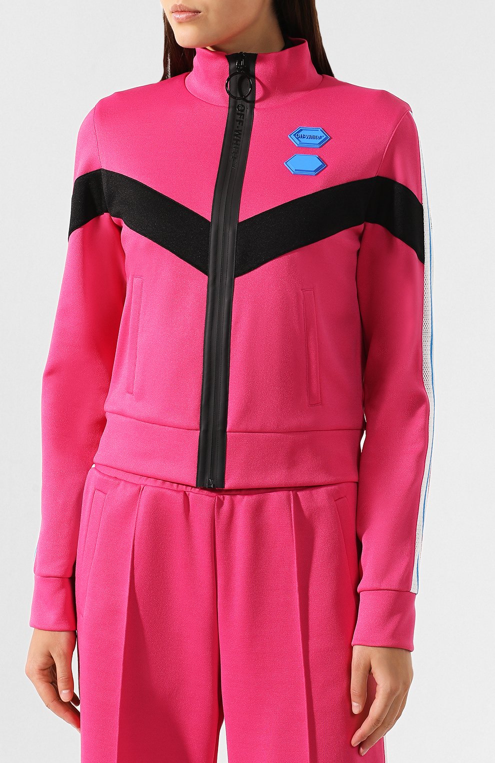 Кардиган на молнии OFF-WHITE, арт. 0WBA045R19C950572800, фото 3