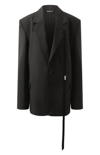 Шерстяной жакет ANN DEMEULEMEESTER, арт. 2402-W-JA15-FA516-D0091, фото 1