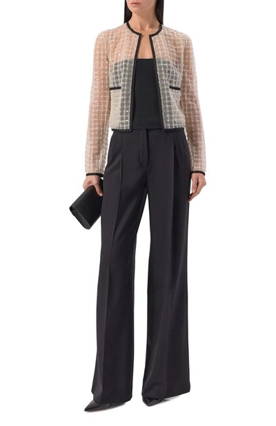 Жакет с отделкой пайетками и бисером ELIE SAAB, арт. J0205NR26/TU023, фото 2