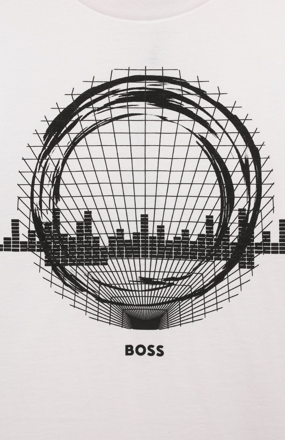 Хлопковая футболка BOSS, арт. J50772, фото 3
