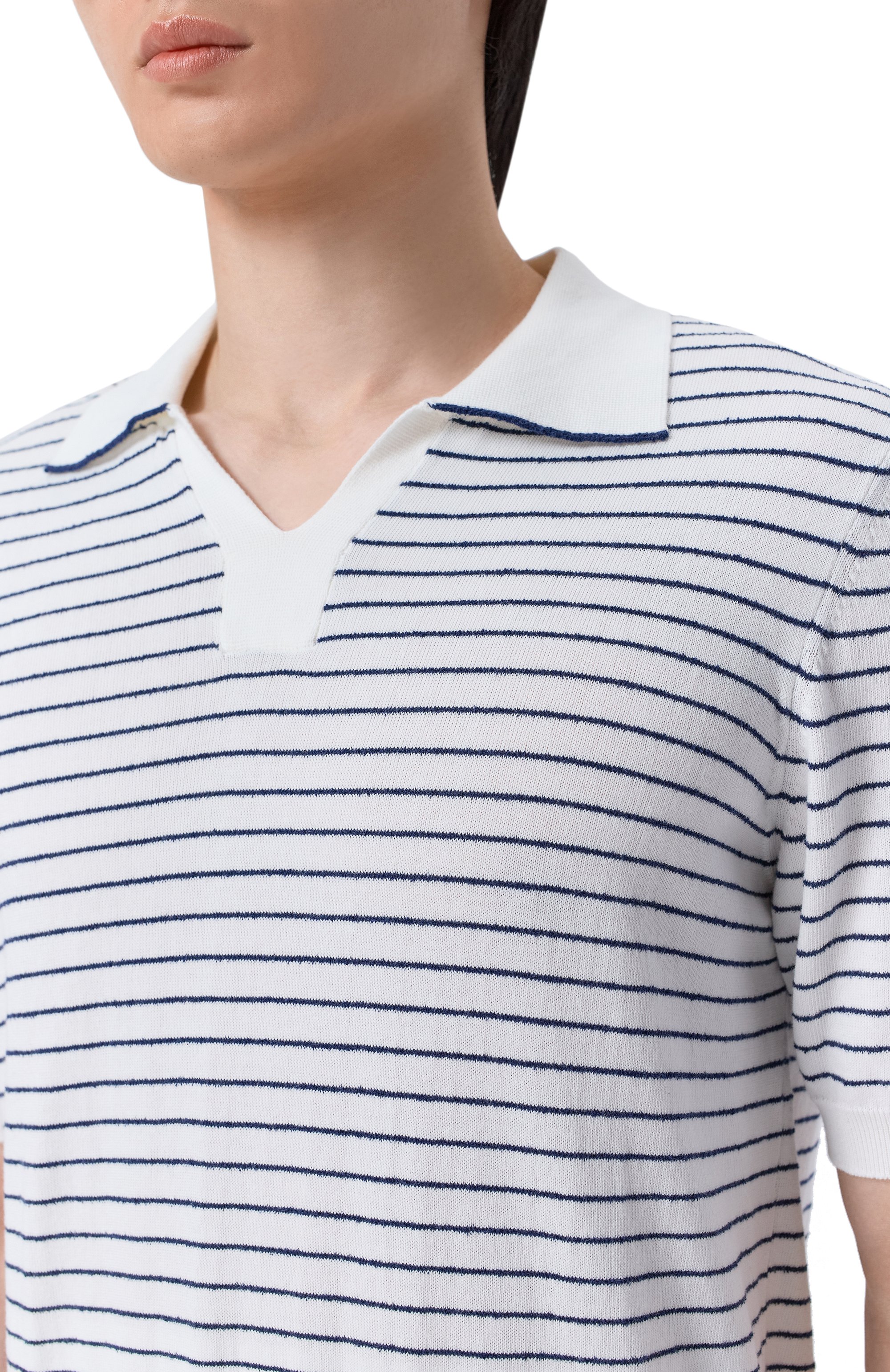 Хлопковое поло ANDREA CAMPAGNA, арт. M5426-8029, фото 5