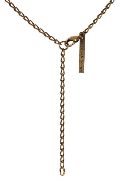 Кулон на цепочке DRIES VAN NOTEN, арт. 242-028200-092/G0LD, фото 4