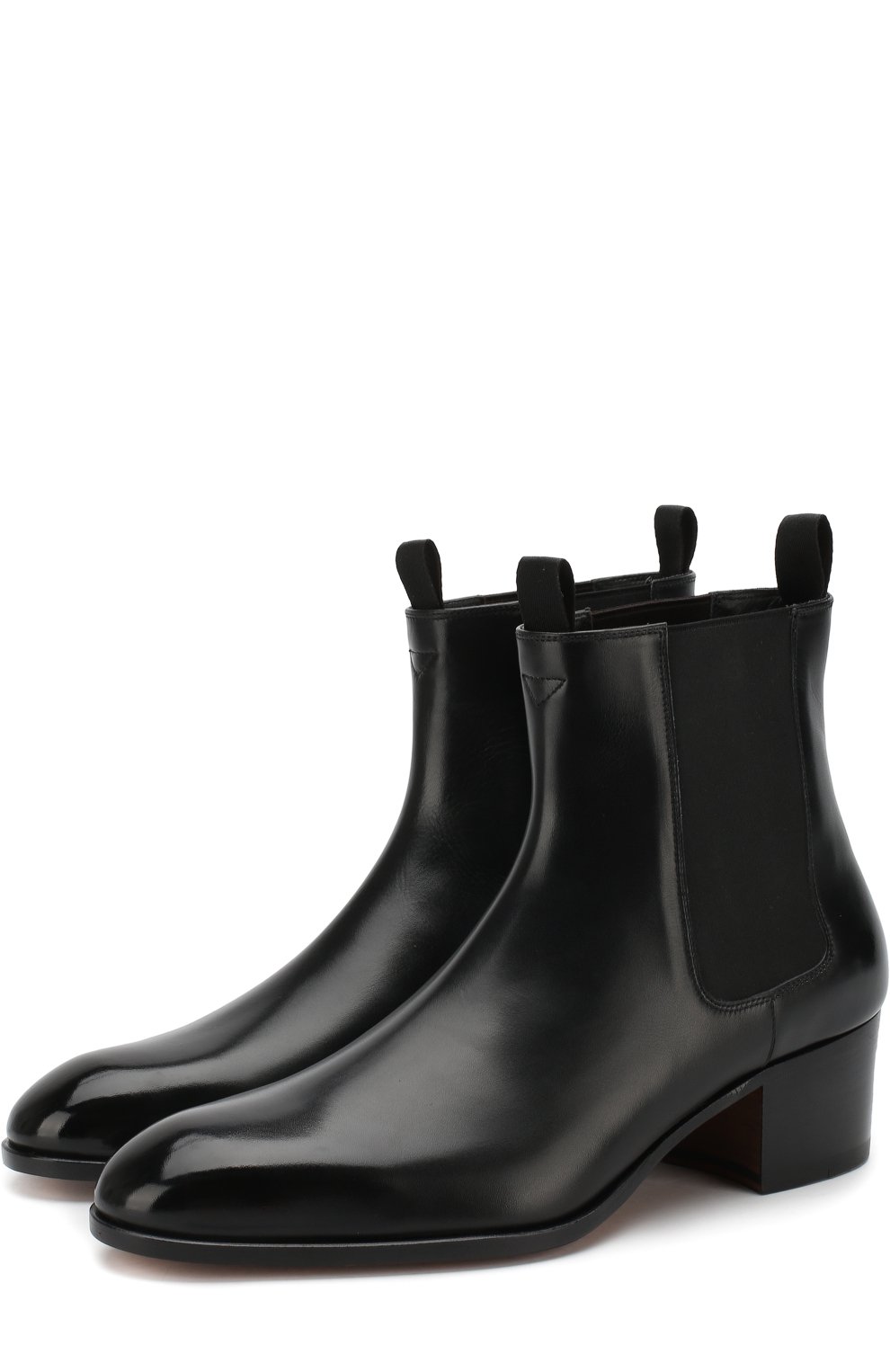 Кожаные челси на устойчивом каблуке TOM FORD, арт. J1138T-ANU, фото 1