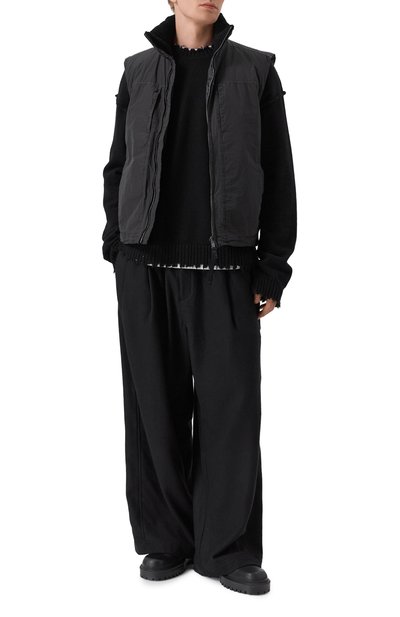 Жилет из хлопка и шерсти TRANSIT, арт. CFUTRB0243, фото 2