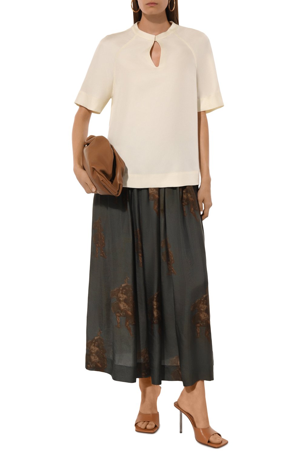 Шелковая блузка LOULOU DE SAISON, арт. ZEUS, фото 2