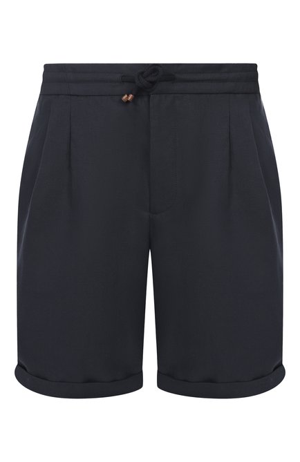 Мужские шорты изо льна и хлопка BRUNELLO CUCINELLI, арт. MH255U0020