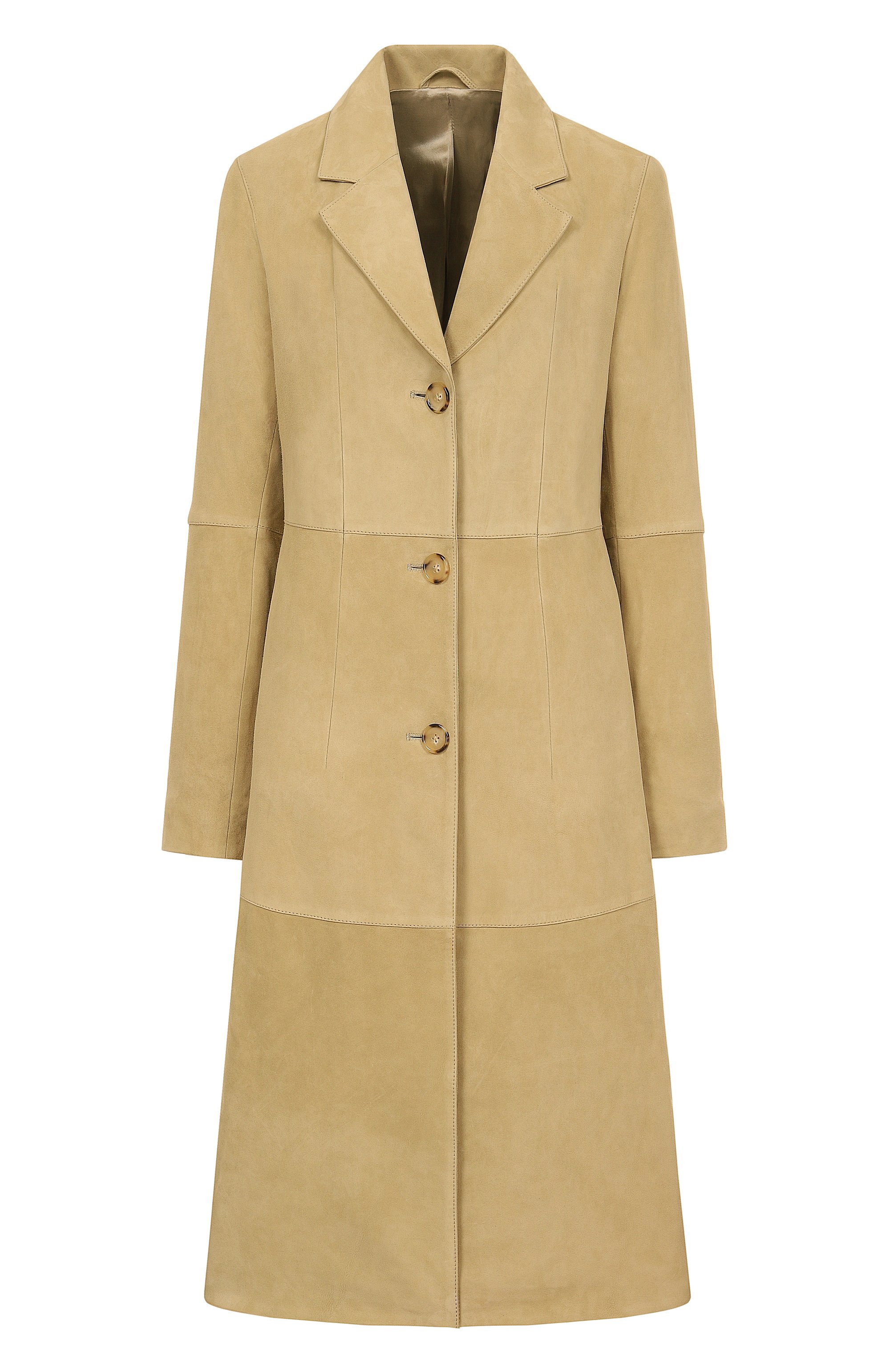 Замшевое пальто TOTEME, арт. 252-WR00169-LE0005, фото 1