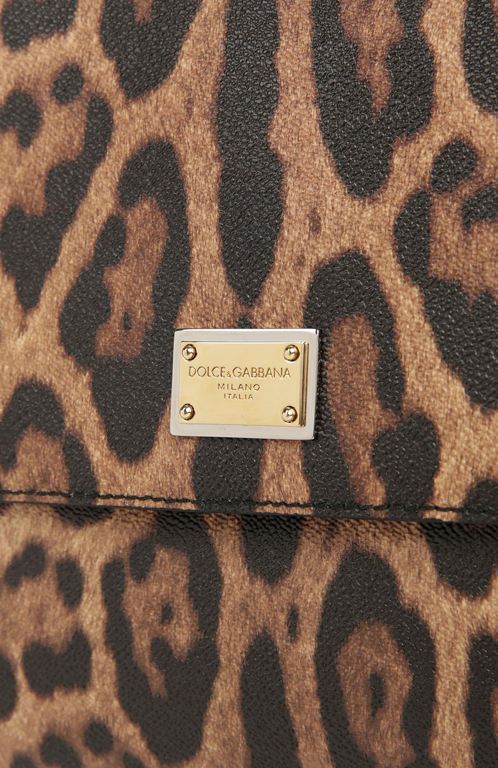 Сумка sicily large с леопардовым принтом DOLCE & GABBANA, арт. 0116/BB6015/A7158, фото 6