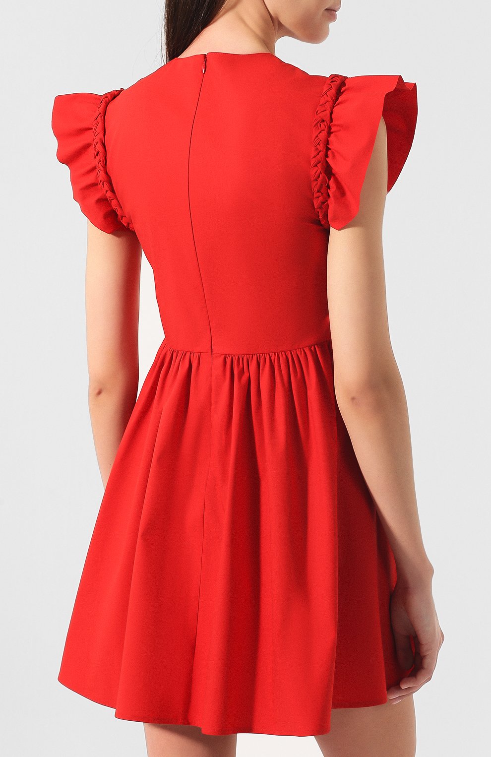 Хлопковое платье REDVALENTINO, арт. RR0VAD50/0VU, фото 4